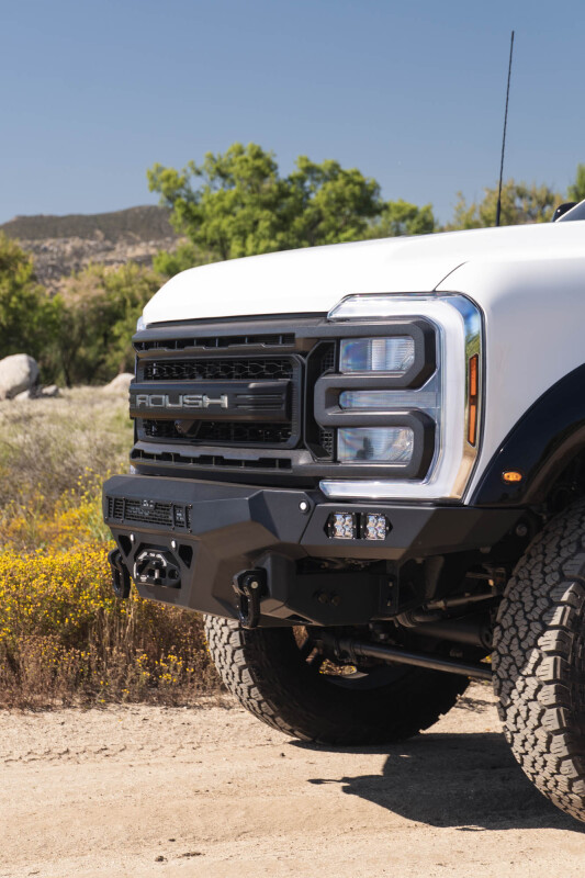 Ford F-250 Front Bumper - DV8 Offroad - Spec Series - Micro-Texture Black - `23-`26